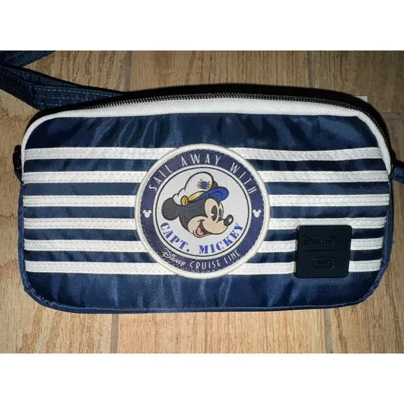 Disney Parks / Disney Cruise Line DCL Sail Away LUG Coupe XL Crossbody Bag, NWT - Picture 2 of 7